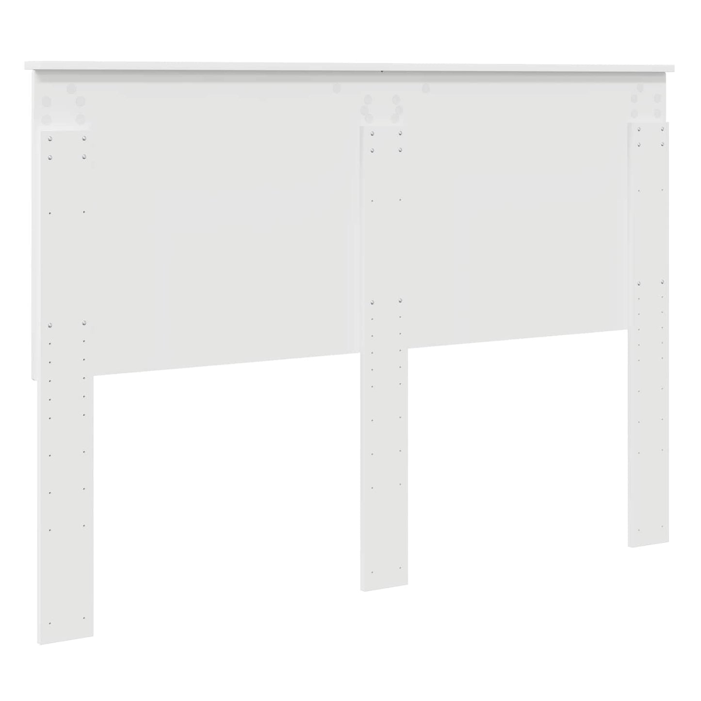 Kopfteil mit Kopfteil Weiß 140 cm Holzwerkstoff