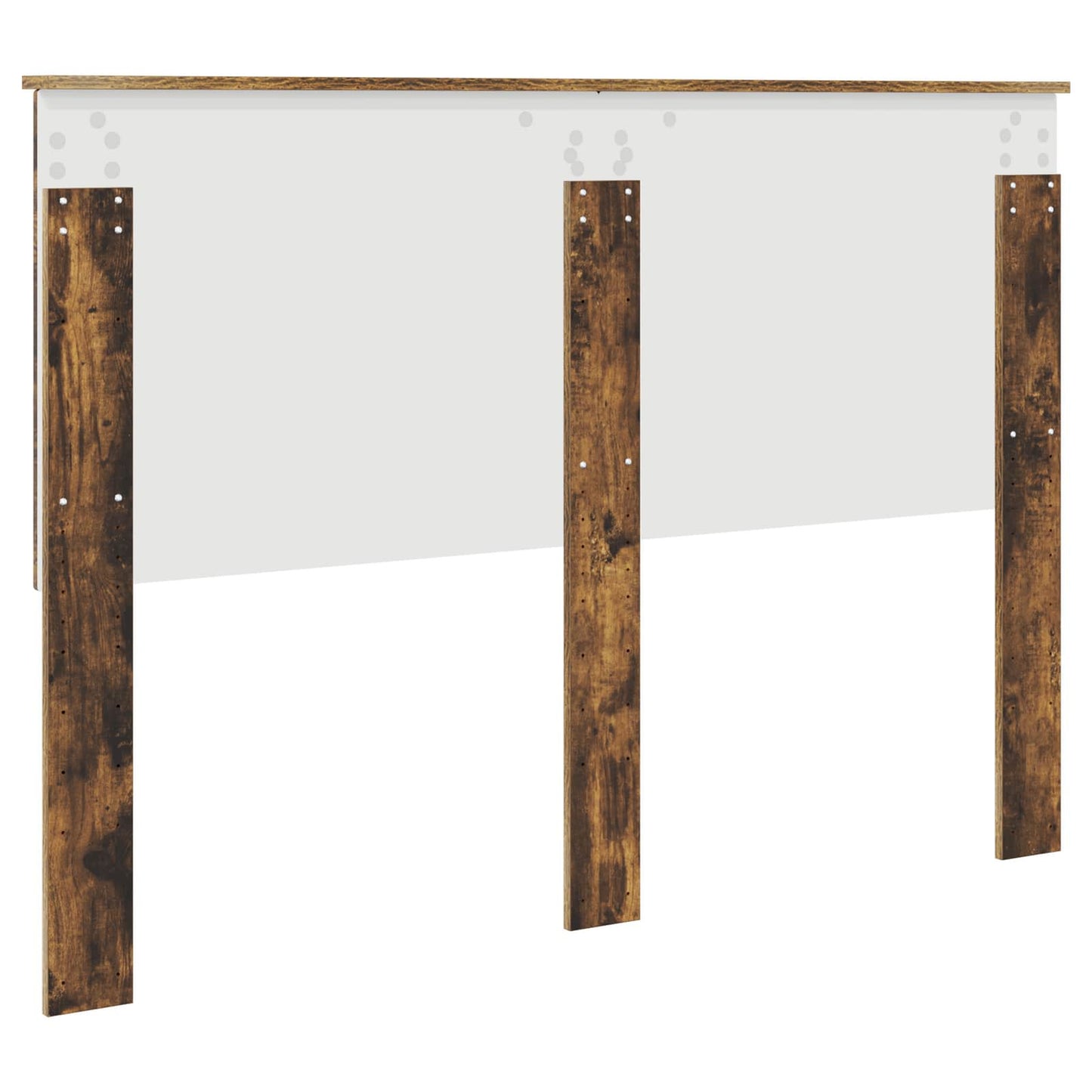 vidaXL Kopfteil mit Kopfteil Geräucherte Eiche 140 cm Holzwerkstoff