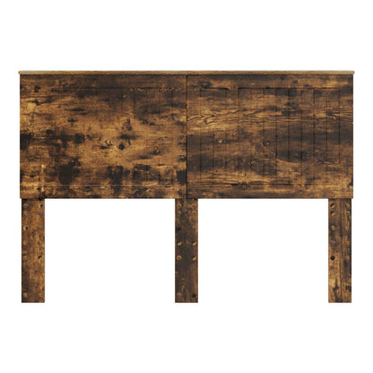 vidaXL Kopfteil mit Kopfteil Geräucherte Eiche 140 cm Holzwerkstoff
