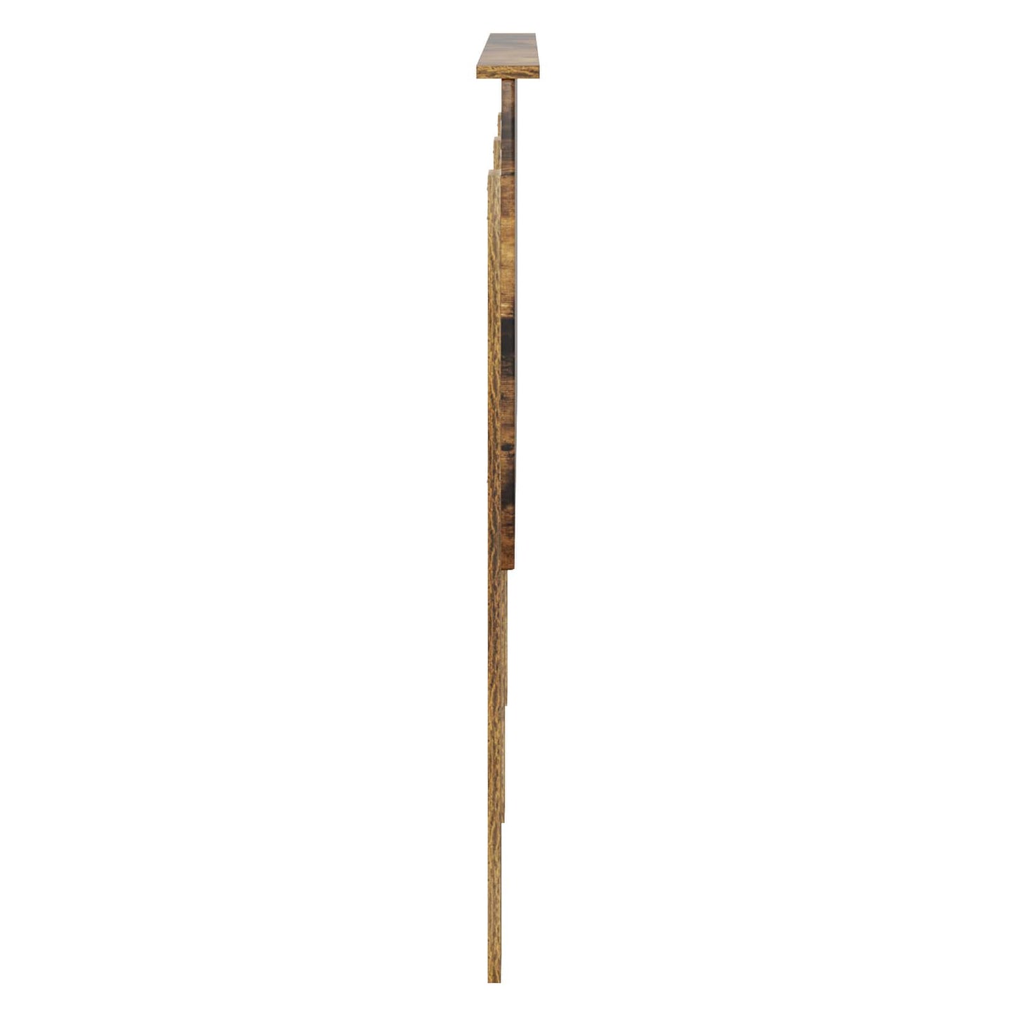 vidaXL Kopfteil mit Kopfteil Geräucherte Eiche 140 cm Holzwerkstoff