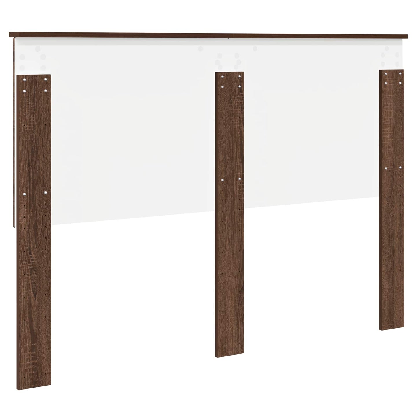 vidaXL Kopfteil mit Kopfteil Braun Eichen-Optik 140 cm Holzwerkstoff