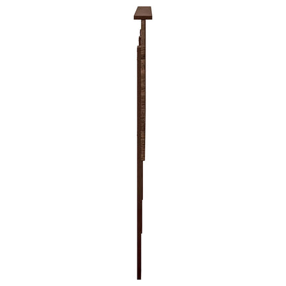 vidaXL Kopfteil mit Kopfteil Braun Eichen-Optik 140 cm Holzwerkstoff