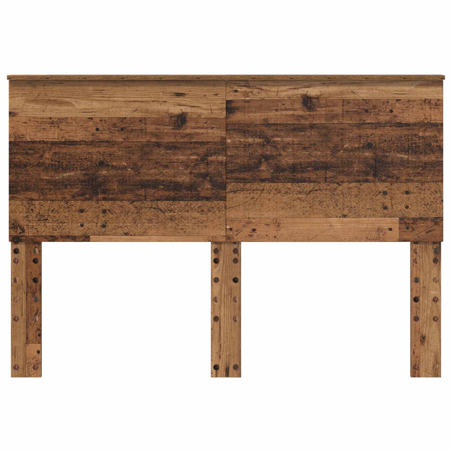 vidaXL Kopfteil mit Kopfteil Altholz 140 cm Holzwerkstoff