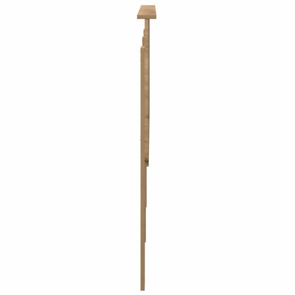 vidaXL Kopfteil mit Kopfteil Artisan-Eiche 140 cm Holzwerkstoff