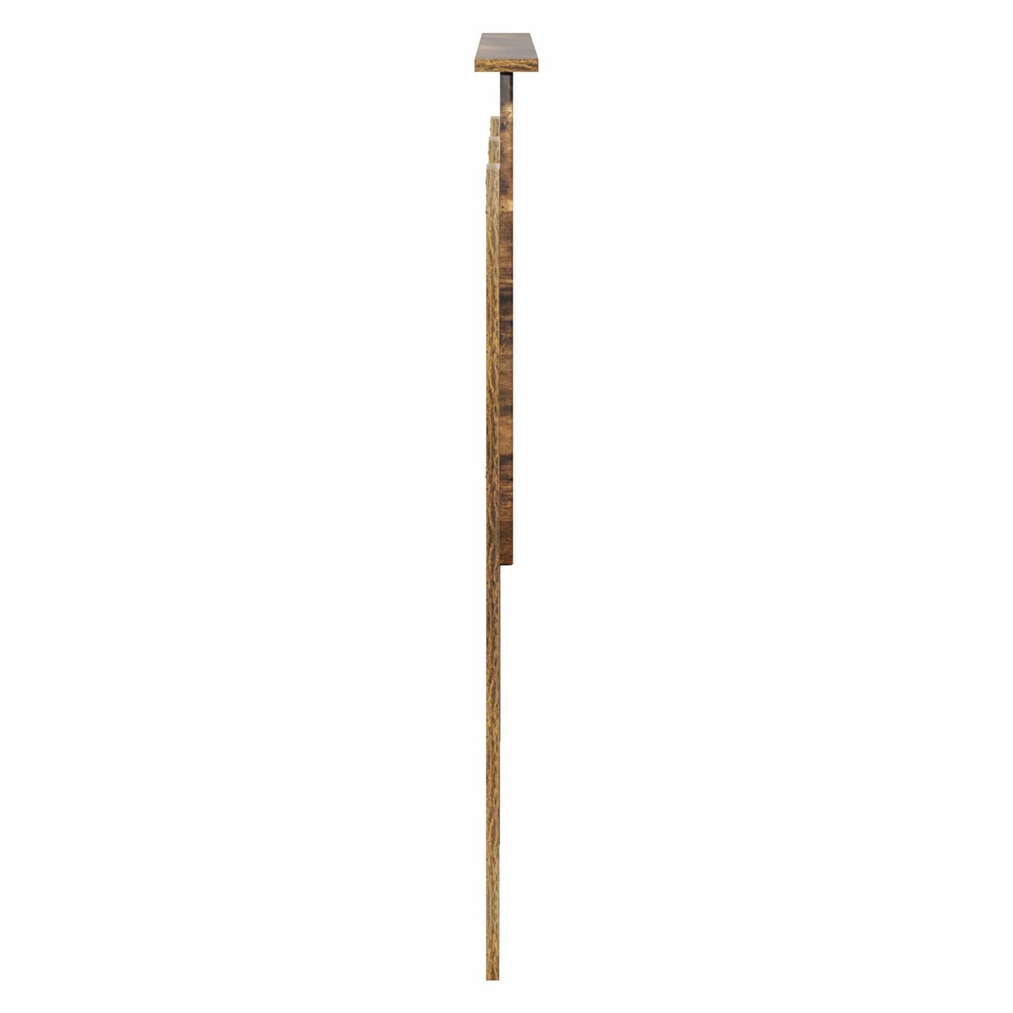 vidaXL Kopfteil mit Kopfteil Geräucherte Eiche 135 cm Holzwerkstoff