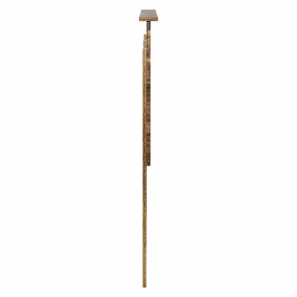 vidaXL Kopfteil mit Kopfteil Geräucherte Eiche 135 cm Holzwerkstoff