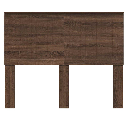 vidaXL Kopfteil mit Kopfteil Braun Eichen-Optik 135 cm Holzwerkstoff