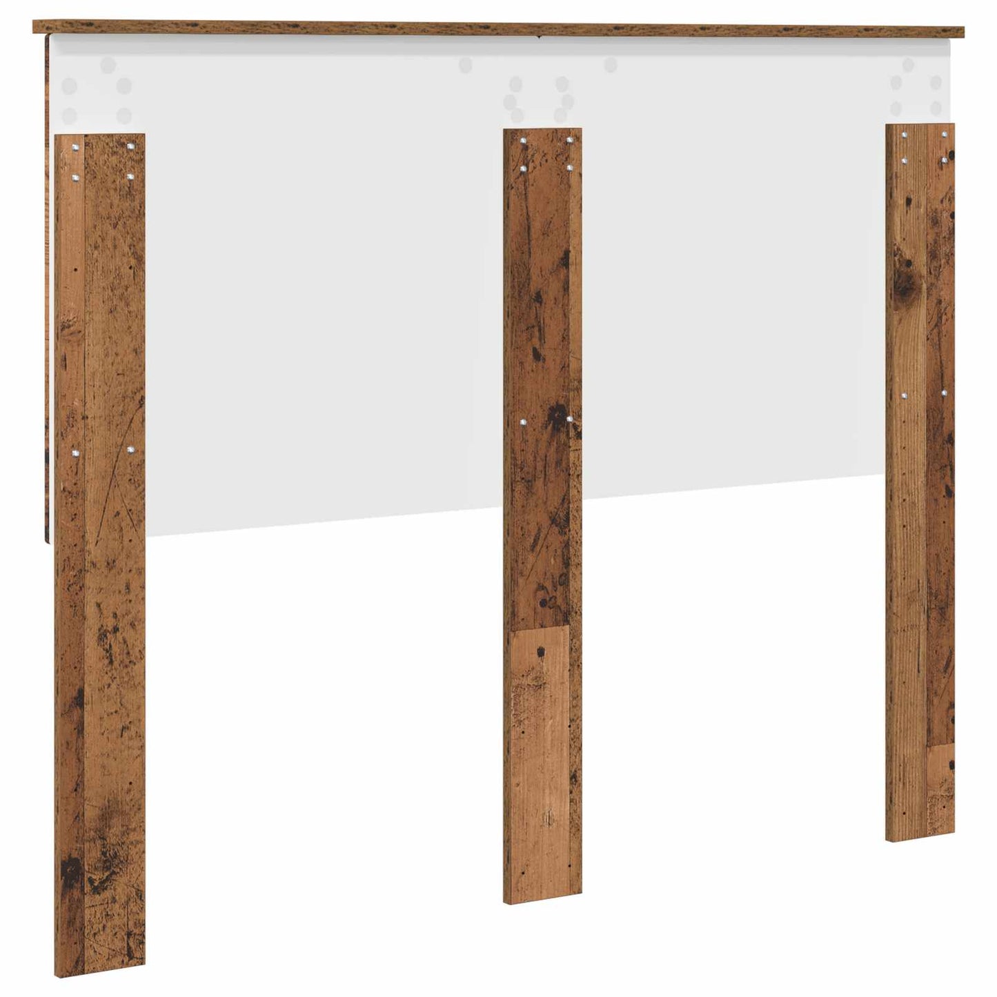 vidaXL Kopfteil mit Kopfteil Altholz 135 cm Holzwerkstoff