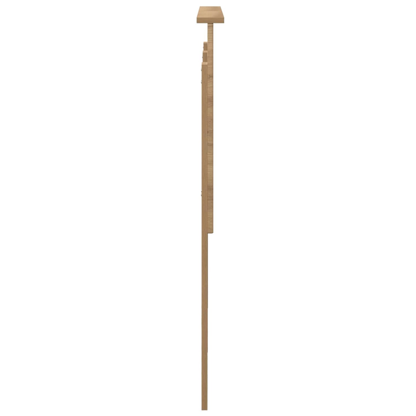 vidaXL Kopfteil mit Kopfteil Artisan-Eiche 135 cm Holzwerkstoff