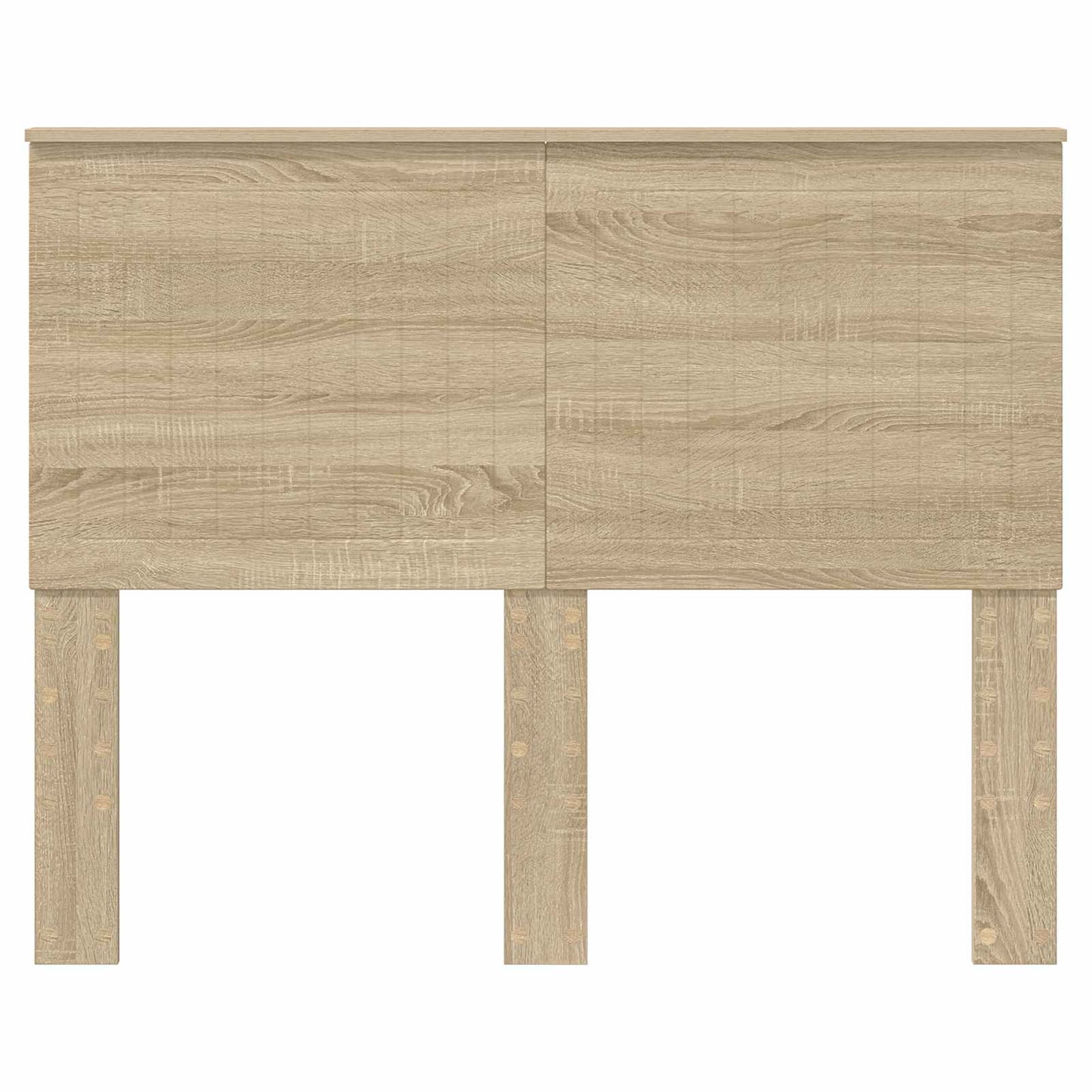 Kopfteil mit Kopfteil Sonoma-Eiche 120 cm Holzwerkstoff