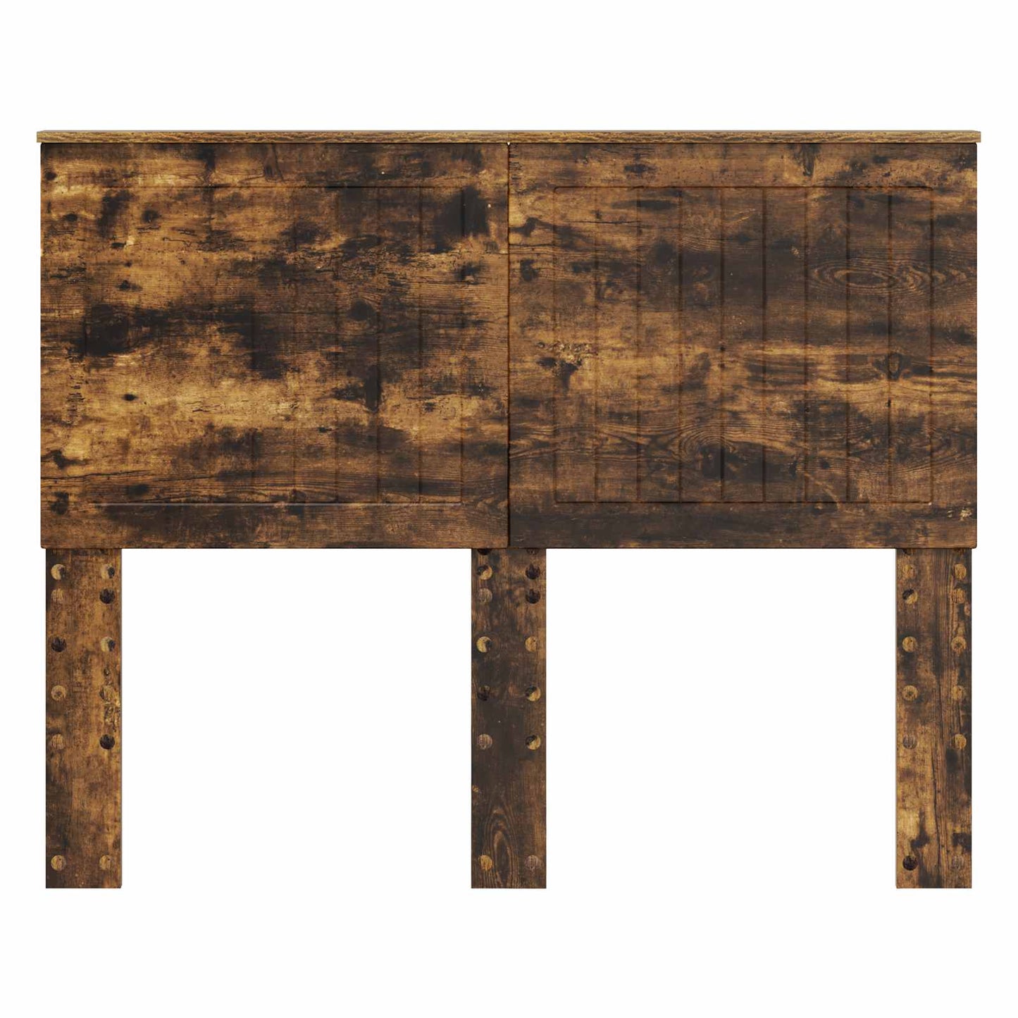 Kopfteil mit Kopfteil Geräucherte Eiche 120 cm Holzwerkstoff