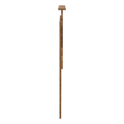 vidaXL Kopfteil mit Kopfteil Altholz 120 cm Holzwerkstoff
