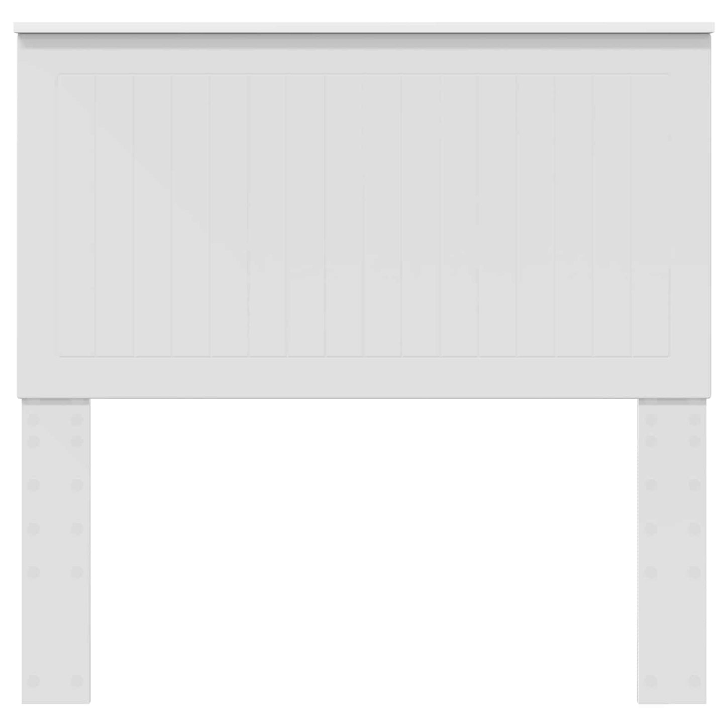 Kopfteil mit Kopfteil Weiß 100 cm Holzwerkstoff