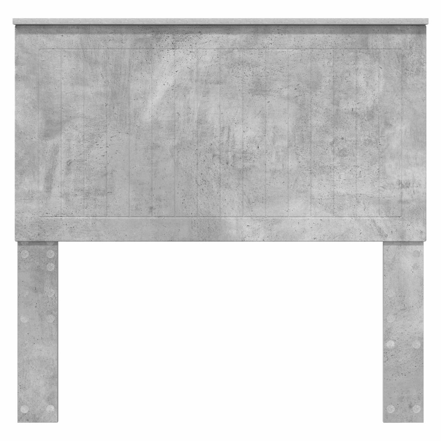 vidaXL Kopfteil mit Kopfteil Beton Grau 100 cm Holzwerkstoff