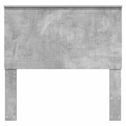 vidaXL Kopfteil mit Kopfteil Beton Grau 100 cm Holzwerkstoff