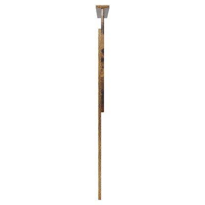 vidaXL Kopfteil mit Kopfteil Geräucherte Eiche 100 cm Holzwerkstoff