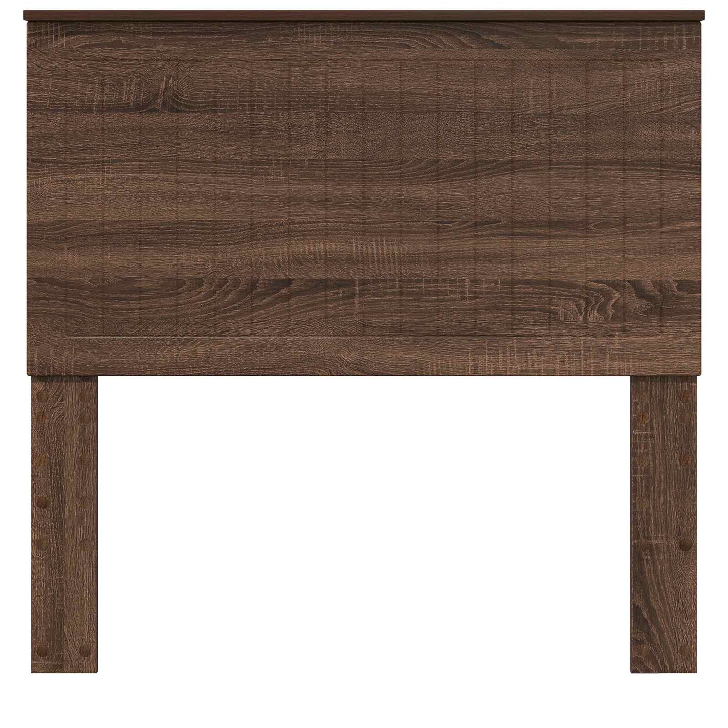vidaXL Kopfteil mit Kopfteil Braun Eichen-Optik 100 cm Holzwerkstoff