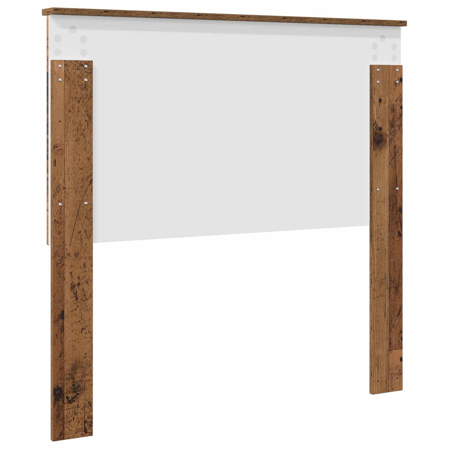 vidaXL Kopfteil mit Kopfteil Altholz 100 cm Holzwerkstoff