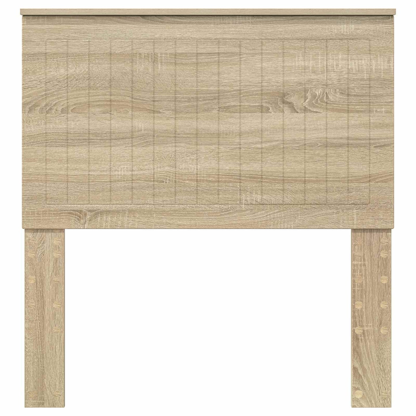 Kopfteil mit Kopfteil Sonoma-Eiche 90 cm Holzwerkstoff