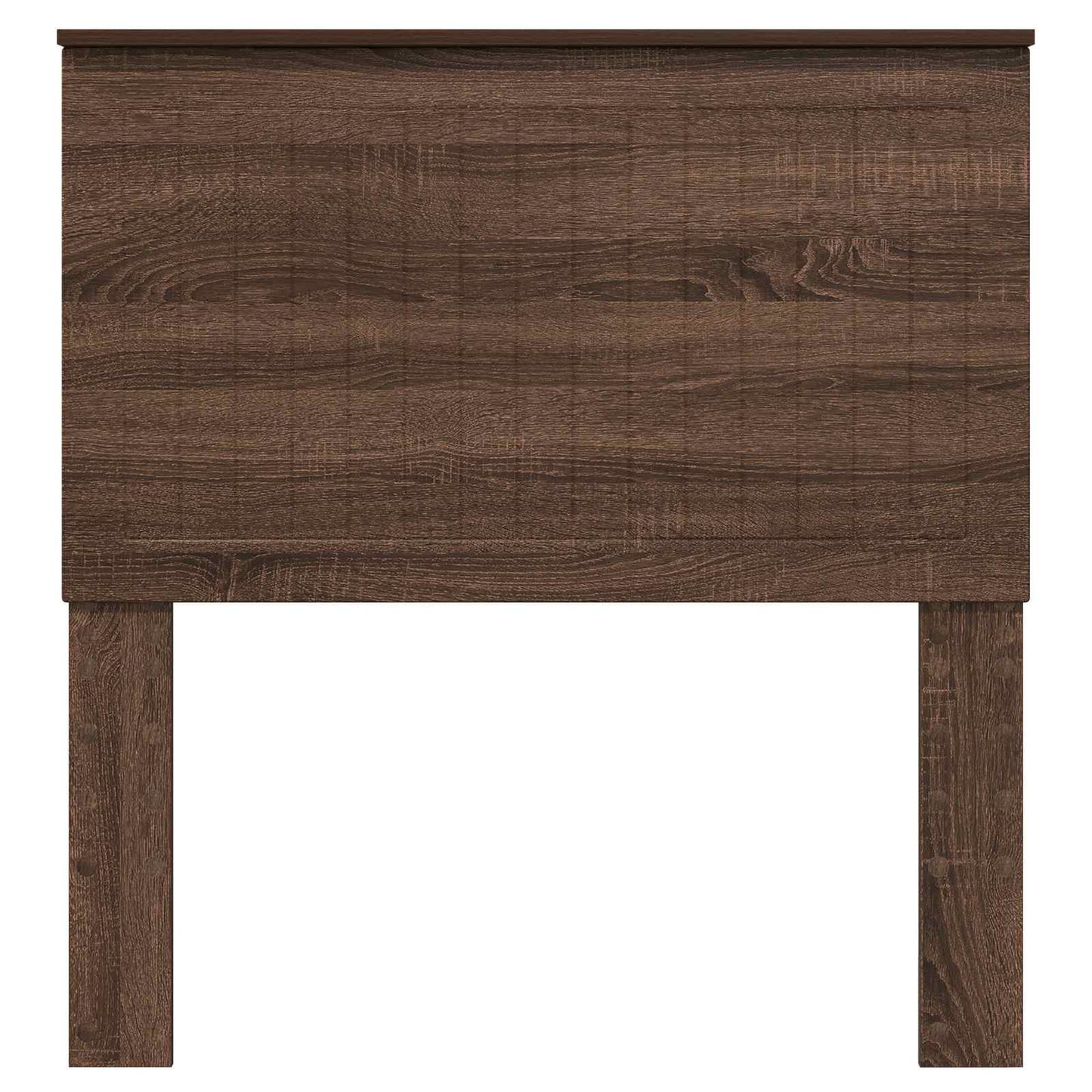 vidaXL Kopfteil mit Kopfteil Braun Eichen-Optik 90 cm Holzwerkstoff