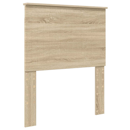 Kopfteil mit Kopfteil Sonoma-Eiche 80 cm Holzwerkstoff