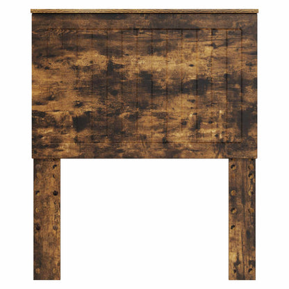 vidaXL Tête de lit Chêne fumé 80 cm Bois d'ingénierie