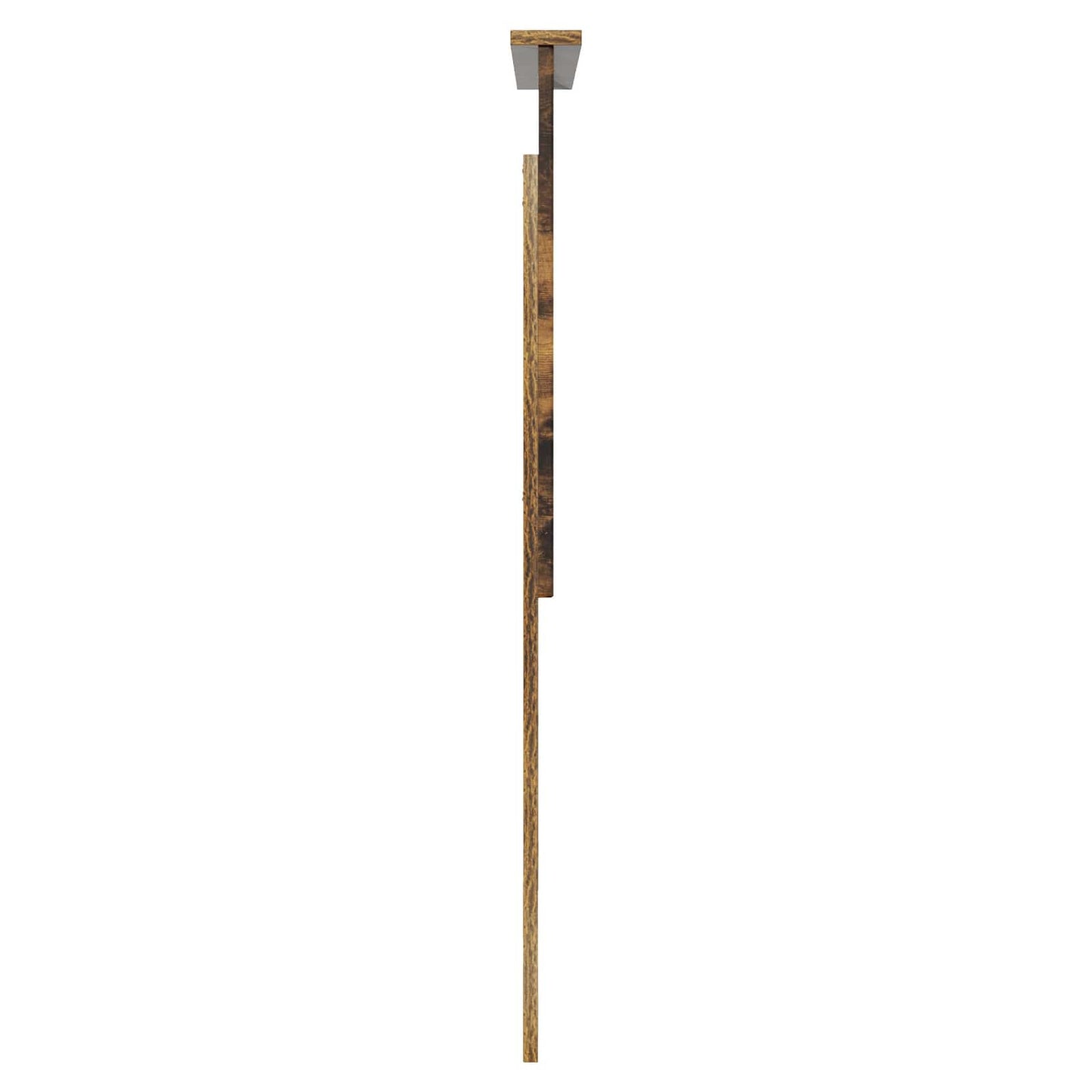 vidaXL Tête de lit Chêne fumé 80 cm Bois d'ingénierie