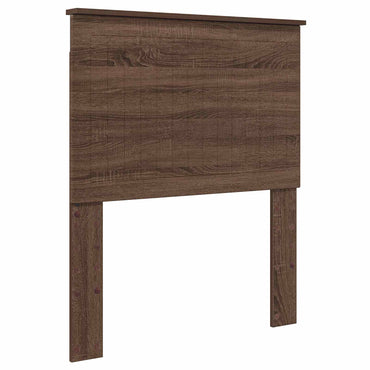 vidaXL Tête de lit avec tête de lit aspect chêne marron 80 cm en bois d'ingénierie