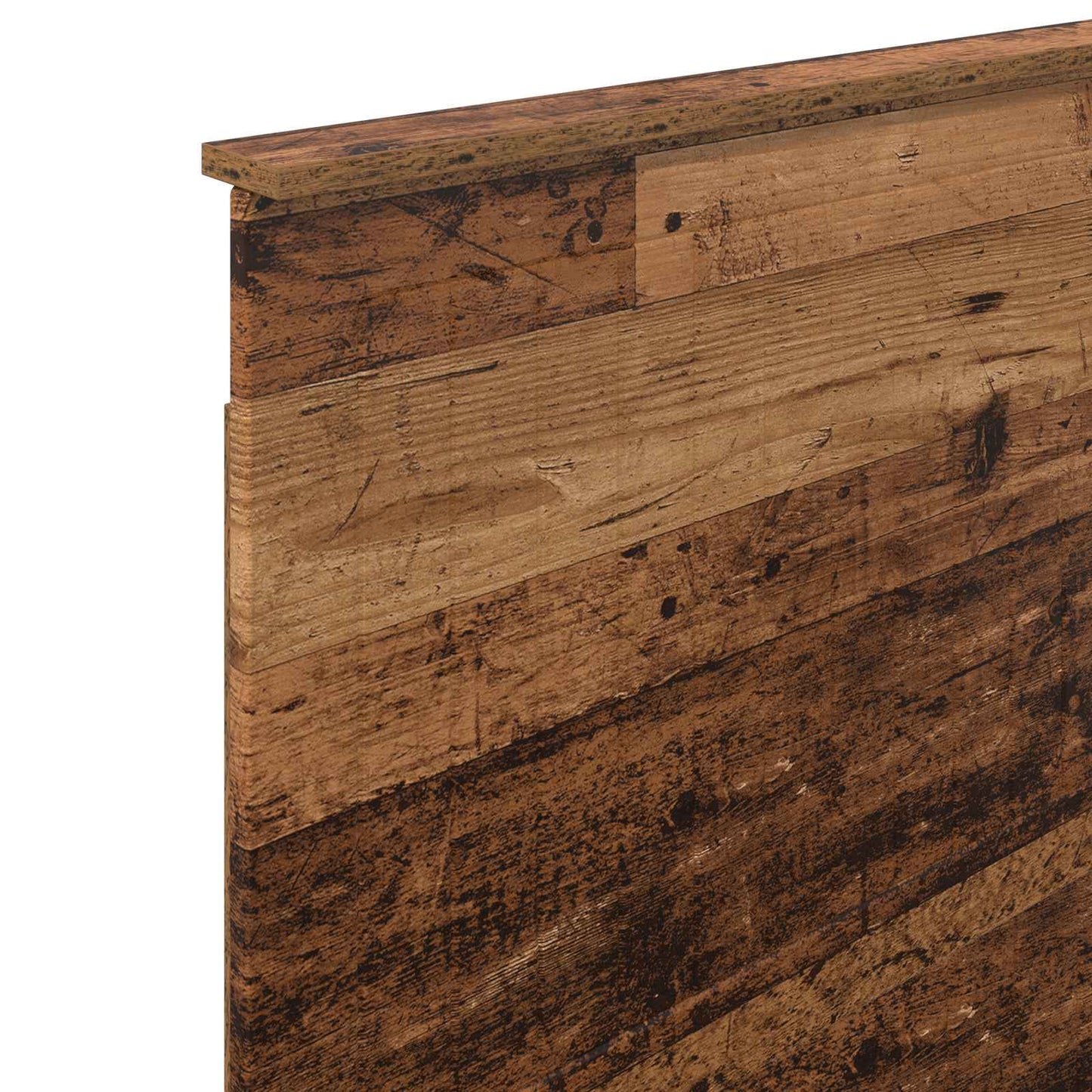 vidaXL Tête de lit avec tête de lit en bois de récupération 80 cm en bois d'ingénierie