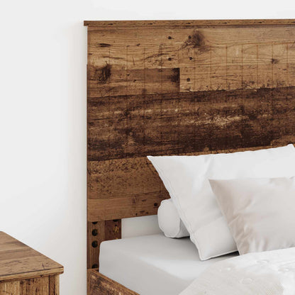vidaXL Tête de lit avec tête de lit en bois de récupération 80 cm en bois d'ingénierie