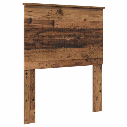 vidaXL Tête de lit avec tête de lit en bois de récupération 80 cm en bois d'ingénierie