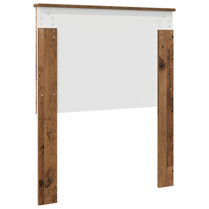vidaXL Tête de lit avec tête de lit en bois de récupération 80 cm en bois d'ingénierie