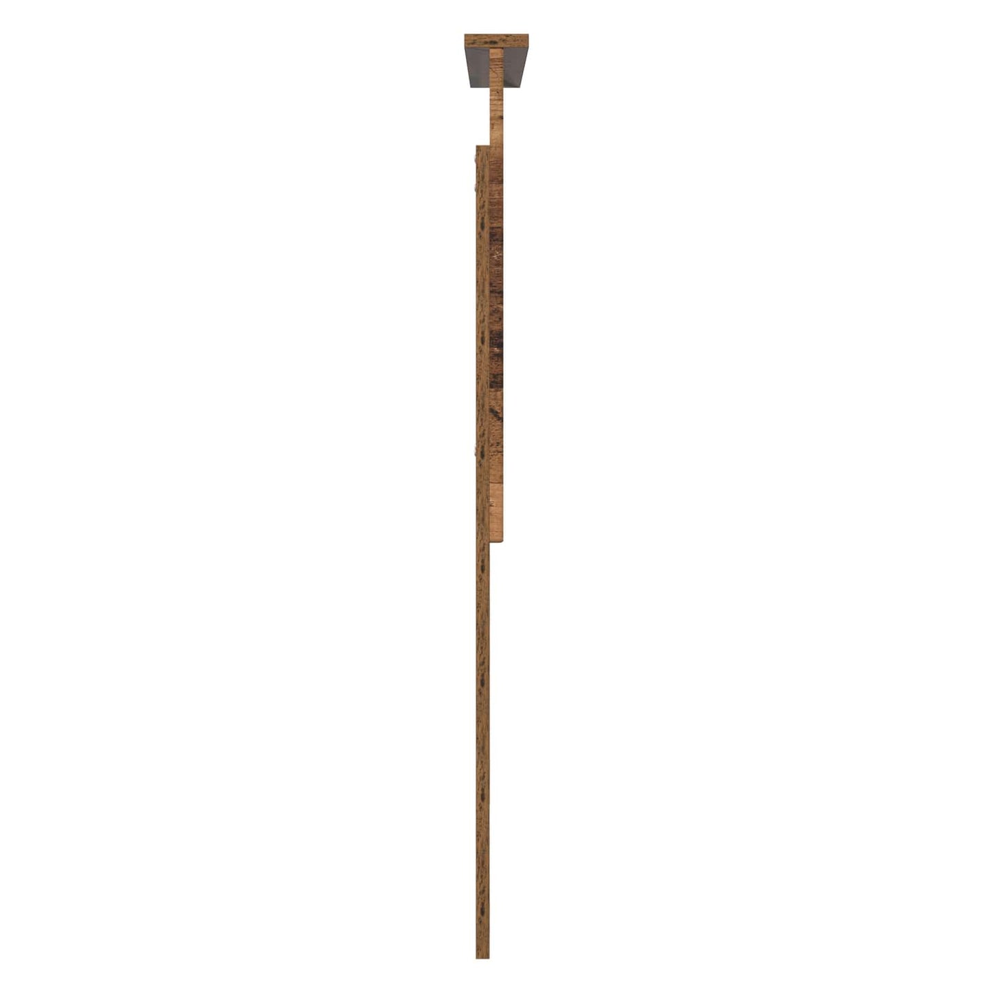 vidaXL Tête de lit avec tête de lit en bois de récupération 80 cm en bois d'ingénierie