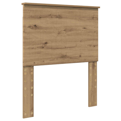 Kopfteil mit Kopfteil Artisan-Eiche 80 cm Holzwerkstoff