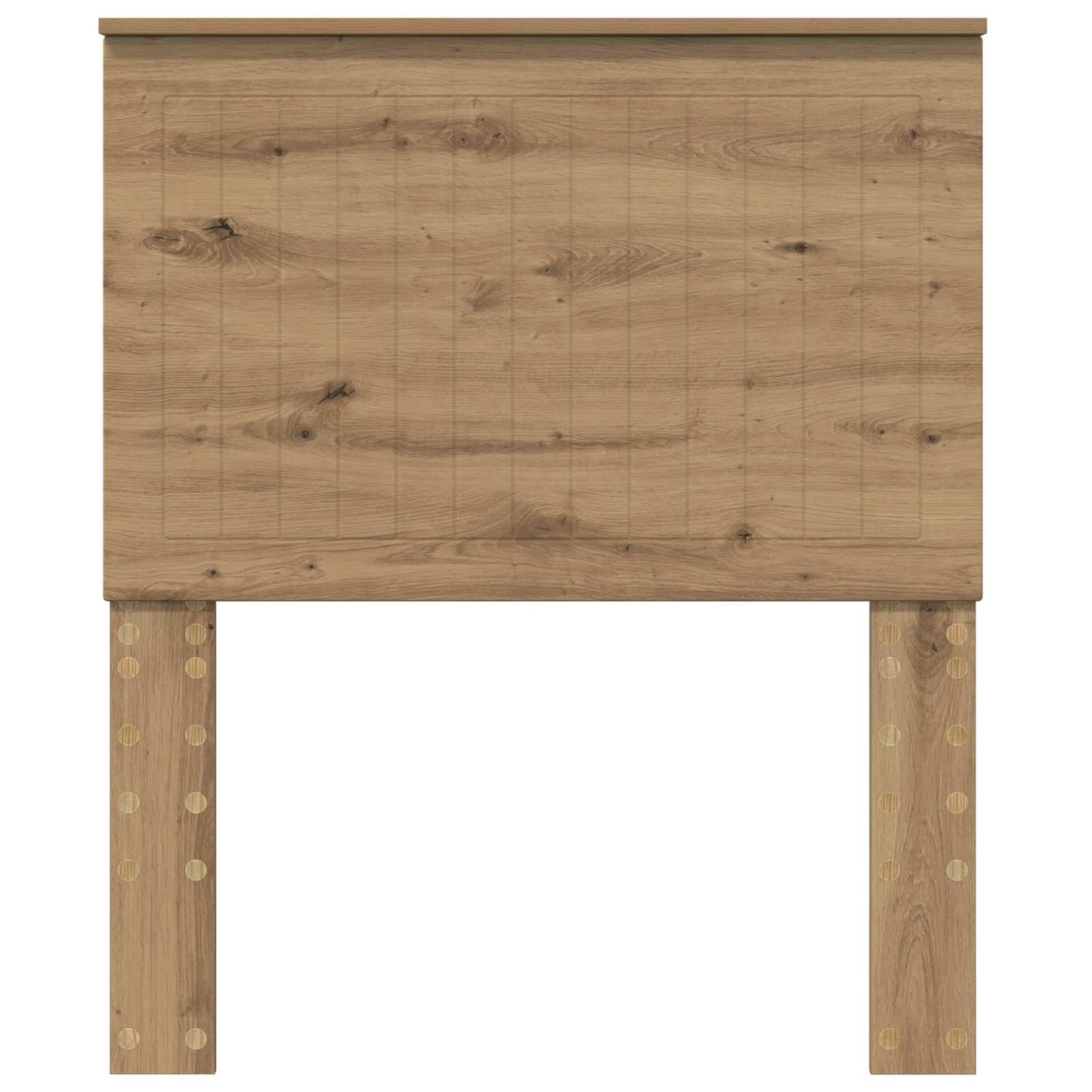 Kopfteil mit Kopfteil Artisan-Eiche 80 cm Holzwerkstoff