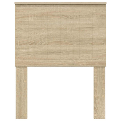Kopfteil mit Kopfteil Sonoma-Eiche 75 cm Holzwerkstoff