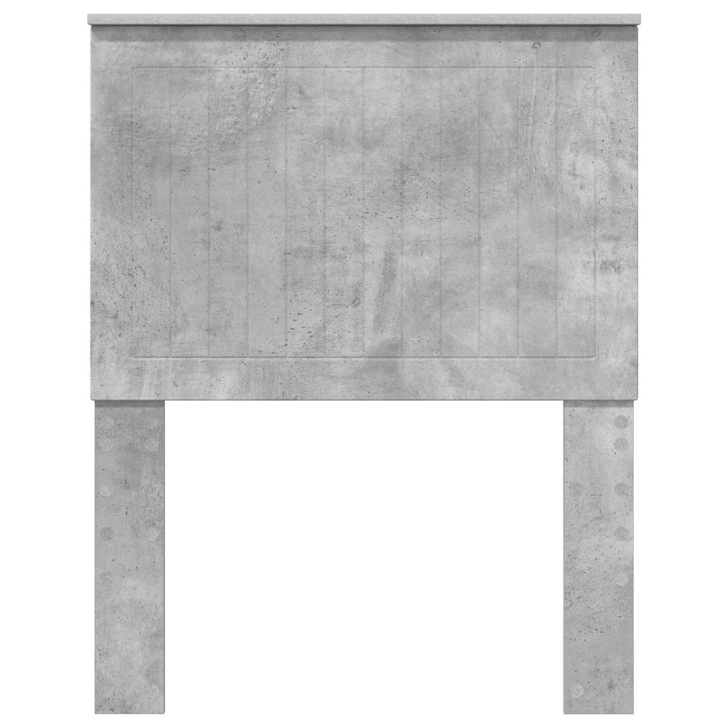 Kopfteil mit Kopfteil Beton Grau 75 cm Holzwerkstoff