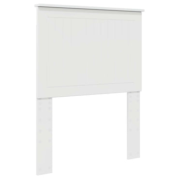 vidaXL Tête de lit avec panneau de lit Blanc brillant 75 cm Bois d'ingénierie