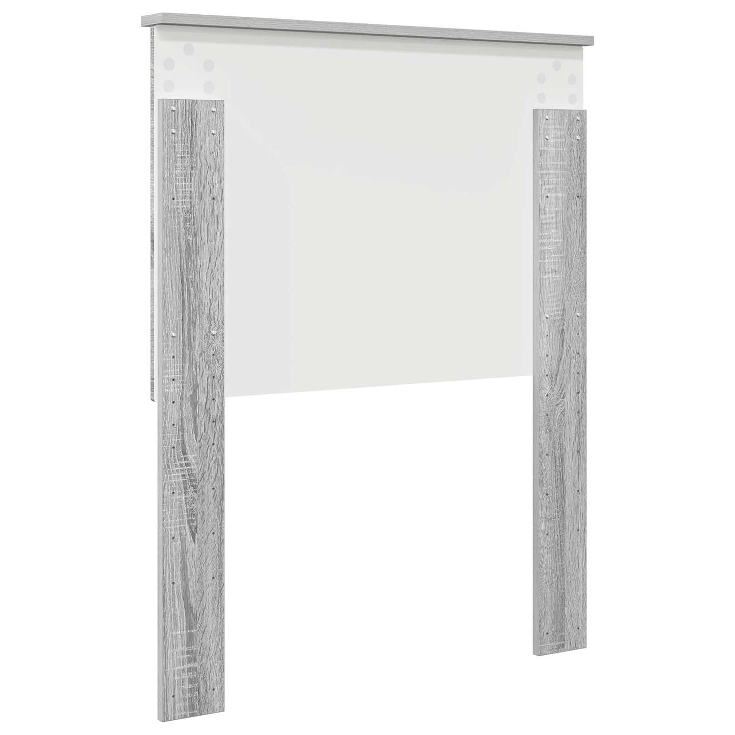vidaXL Tête de lit avec tête de lit Gris Sonoma 75 cm Bois d'ingénierie