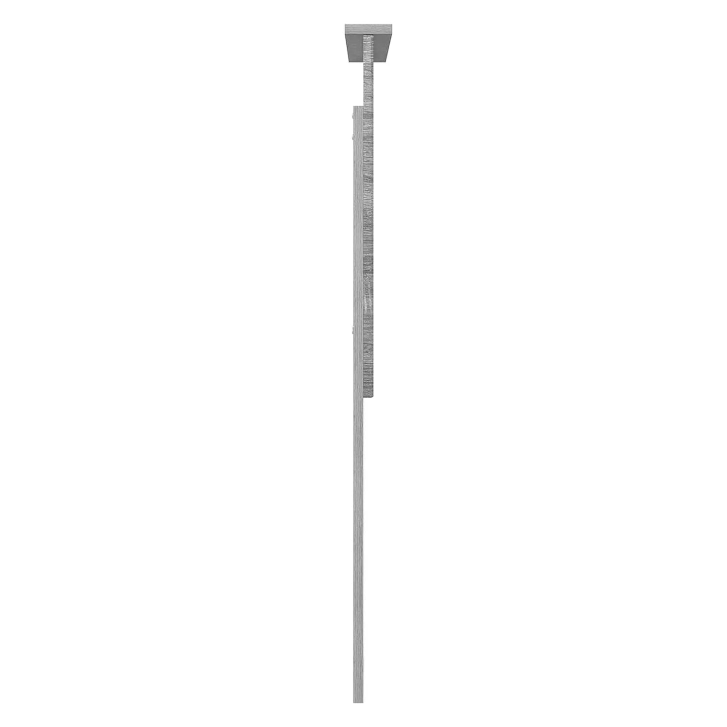 vidaXL Tête de lit avec tête de lit Gris Sonoma 75 cm Bois d'ingénierie