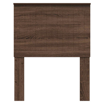 vidaXL Tête de lit avec tête de lit aspect chêne marron 75 cm en bois d'ingénierie