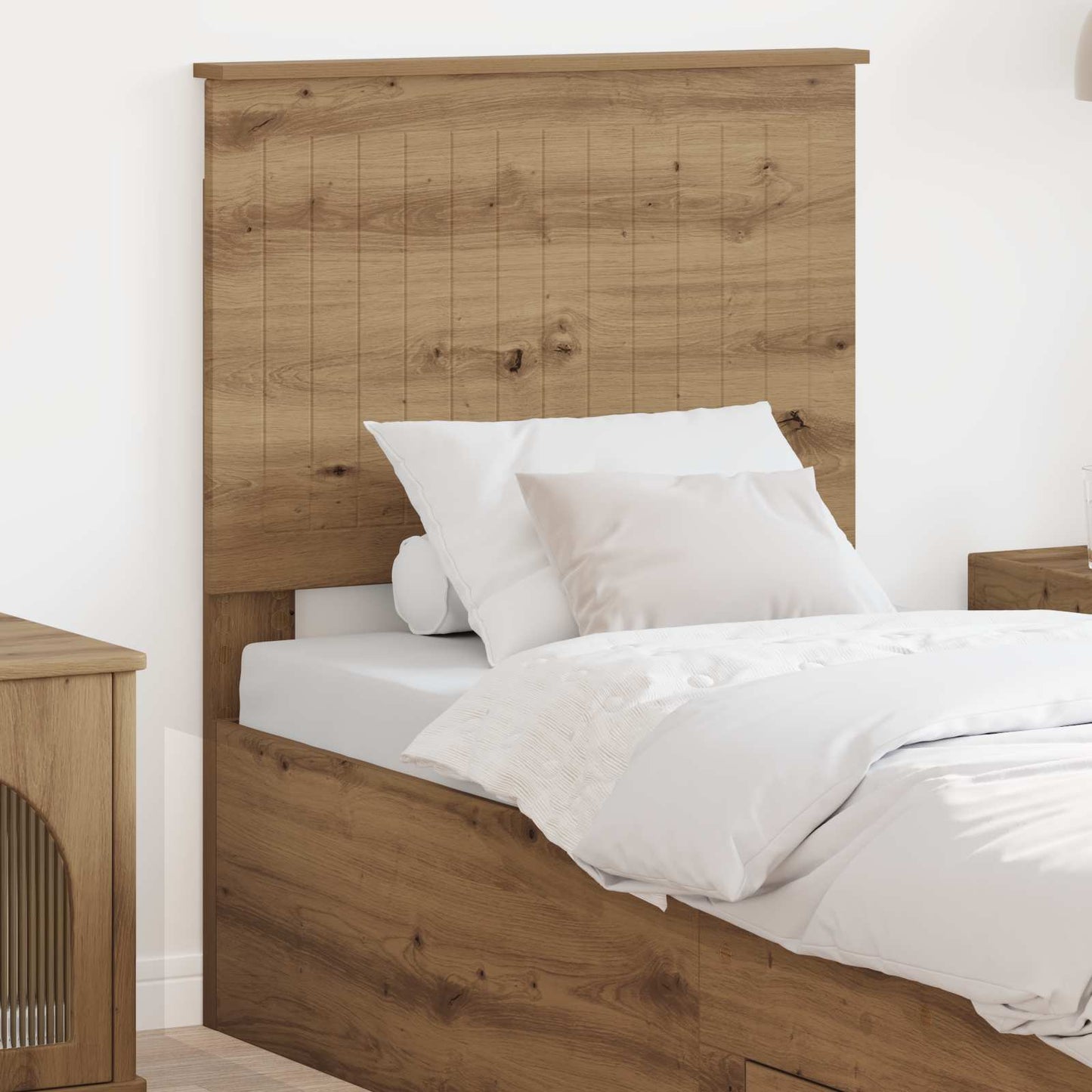 vidaXL Tête de lit Artisan Chêne 75 cm en bois d'ingénierie