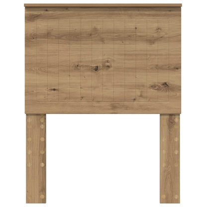 vidaXL Tête de lit Artisan Chêne 75 cm en bois d'ingénierie