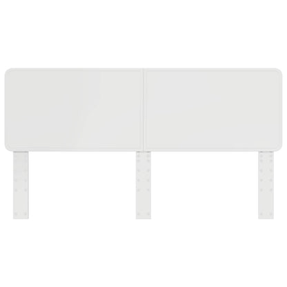 Kopfteil Weiß 200 cm Holzwerkstoff