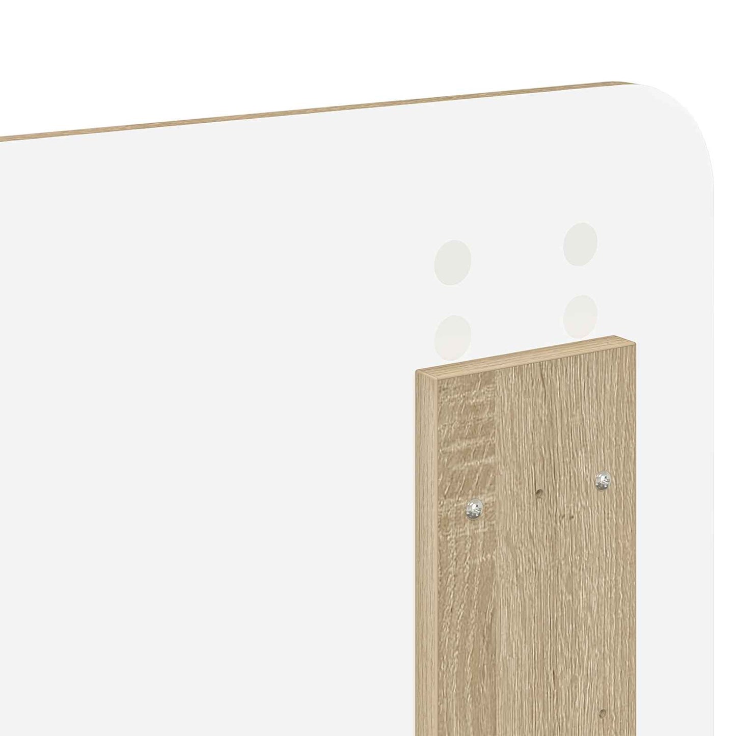 Kopfteil Sonoma-Eiche 200 cm Holzwerkstoff