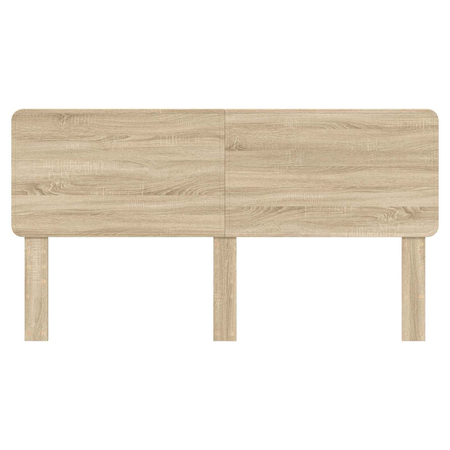 Kopfteil Sonoma-Eiche 200 cm Holzwerkstoff