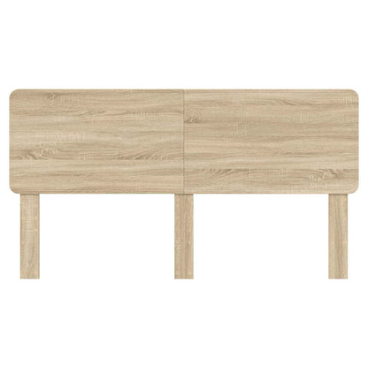 Kopfteil Sonoma-Eiche 200 cm Holzwerkstoff