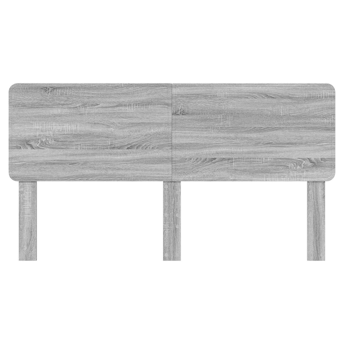 Kopfteil Graues Sonoma 200 cm Holzwerkstoff