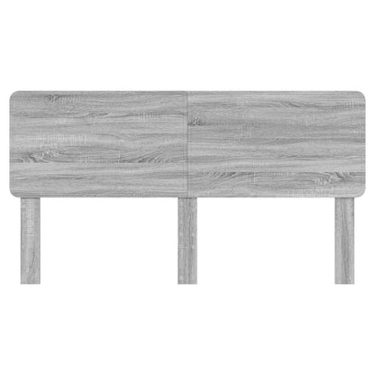Kopfteil Graues Sonoma 200 cm Holzwerkstoff