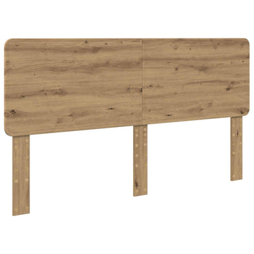 vidaXL Tête de lit Chêne Artisan 200 cm Bois d'ingénierie